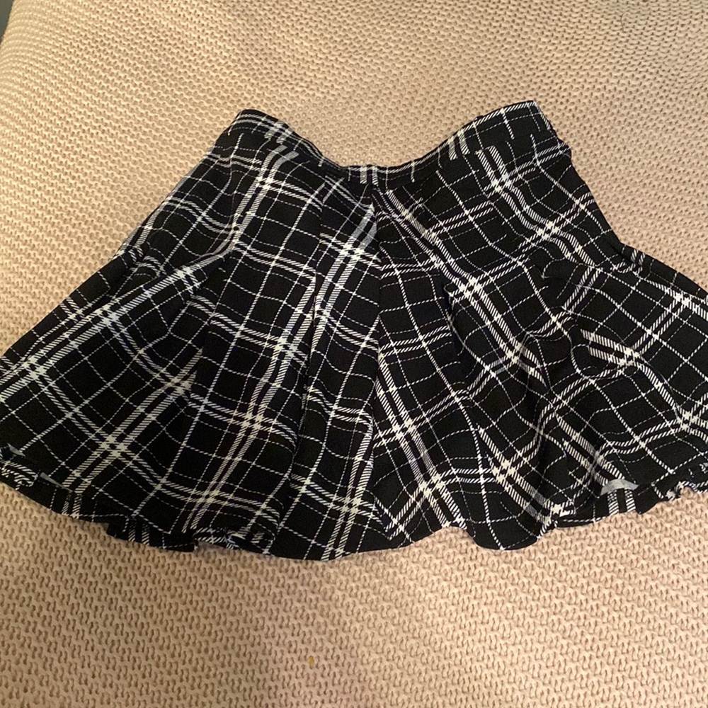 Plaid Skirt